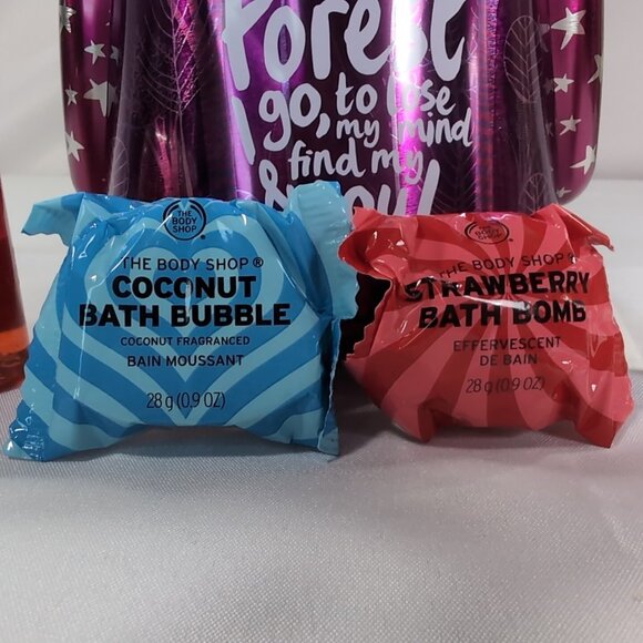 The Body Shop Olivia Owl 7 Set Coin Bank Shower Gel Hand Cream Strawberry Coconu - Picture 4 of 15